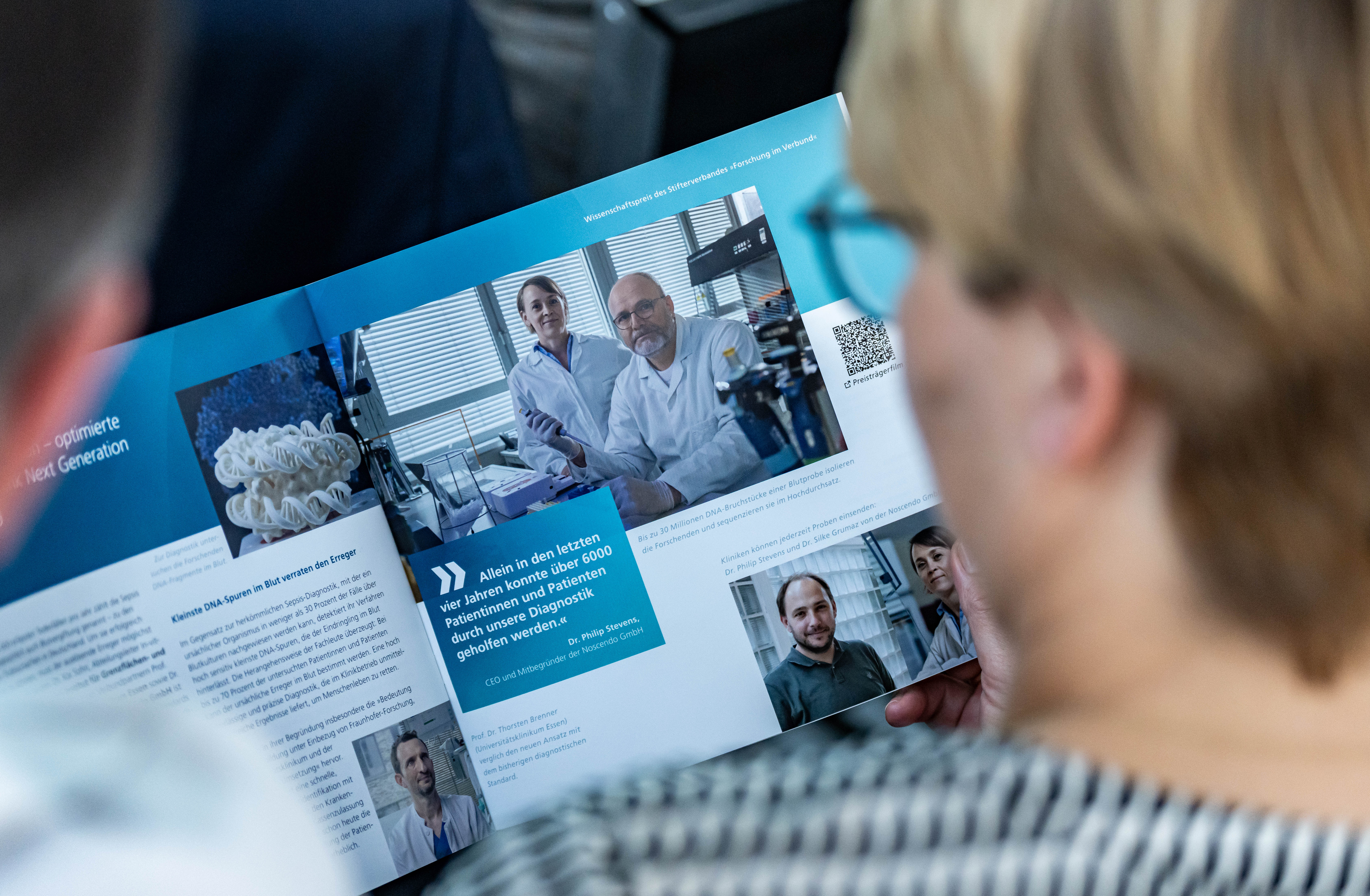 The winners and their projects are presented in the brochure accompanying the Fraunhofer Annual Assembly.